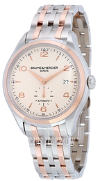 Baume & Mercier Clifton Srebrny/Stal w kolorze różowego złota Ø41 mm M0A10140
