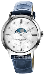Baume & Mercier Classima Biały/Skóra Ø36.5 mm M0A10226