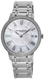 Baume & Mercier Classima Biały/Stal Ø36.5 mm M0A10227