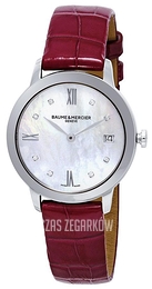 Baume & Mercier Classima Biały/Skóra Ø31 mm M0A10325