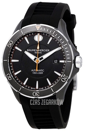 Baume & Mercier Clifton Czarny/Guma Ø42 mm M0A10339