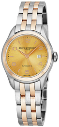 Baume & Mercier Clifton Żółte złoto/Stal w kolorze różowego złota Ø30 mm M0A10351