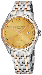 Baume & Mercier Clifton Żółte złoto/Stal w kolorze różowego złota Ø41 mm M0A10352