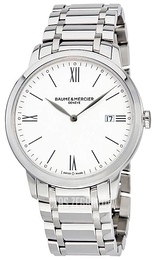 Baume & Mercier Classima Biały/Stal Ø40 mm M0A10354