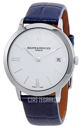 Baume & Mercier Classima Biały/Skóra Ø36.5 mm M0A10355