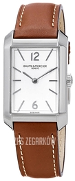 Baume & Mercier Hampton Biały/Skóra M0A10670