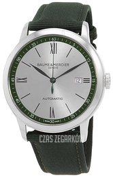 Baume & Mercier Classima Szary/Skóra Ø42 mm M0A10696
