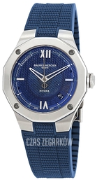 Baume & Mercier Riviera Niebieski/Guma Ø42 mm M0A10701