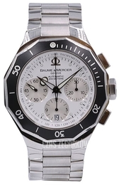 Baume & Mercier Riviera Biały/Stal Ø43 mm M0A8724