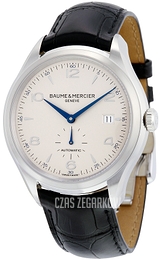 Baume & Mercier CLIFTON Srebrny/Skóra Ø41 mm MOA10052