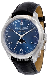 Baume & Mercier CLIFTON Niebieski/Skóra Ø43 mm MOA10057