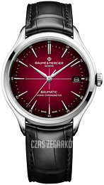 Baume & Mercier Clifton Czerwony/Skóra Ø40 mm M0A10699
