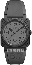Bell & Ross Instruments Szary/Guma BR-03-92-COMMANDO-CERAMIC