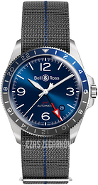 Bell & Ross Vintage Niebieski/Tkanina Ø41 mm BRV293-BLU-ST/SF