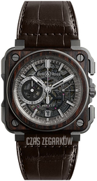 Bell & Ross Experimental Szkieletowa tarczy/Skóra BR-X1-WOOD