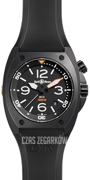 Bell & Ross BR 02-92 Czarny/Guma Ø44 mm BR02-CA-FINISH
