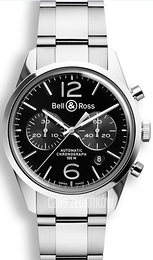 Bell & Ross BR 126 Czarny/Stal Ø41 mm BRG126-BL-ST-SST
