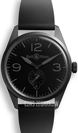 Bell & Ross BR 123 Czarny/Guma Ø41 mm BRV123-PHANTOM