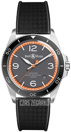 Bell & Ross BR V2-92 Garde-Cotes Szary/Guma Ø41 mm BRV292-ORA-ST/SRB