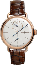 Bell & Ross WW1 Srebrny/Skóra Ø42 mm BRWW1-REG-PG-SCR