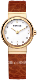 Bering Classic Biały/Skóra Ø22 mm 10122-534