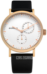 Bering Classic Biały/Skóra Ø40 mm 10540-464