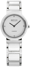 Bering Ceramic Biały/Stal Ø29 mm 10729-901