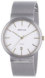 Bering Titanium Biały/Tytan Ø37 mm 11036-004