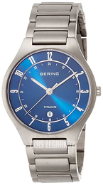 Bering Titanium Niebieski/Tytan Ø39 mm 11739-707