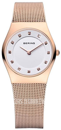 Bering Classic Biały/Stal w kolorze różowego złota Ø27 mm 11927-366