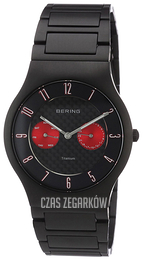 Bering Titanium Czarny/Tytan Ø39 mm 11939-729