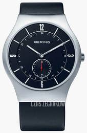 Bering Classic Czarny/Skóra Ø40 mm 11940-409