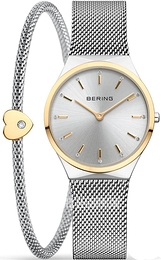 Bering Classic Srebrny/Stal Ø30 mm 12131-014-GWP