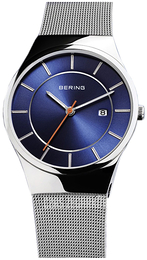 Bering Classic Niebieski/Stal Ø39 mm 12939-007