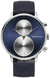 Bering Classic Niebieski/Tkanina Ø42 mm 13242-507
