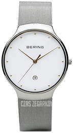 Bering Classic Biały/Stal Ø38 mm 13338-001