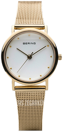 Bering Classic Biały/Stal w odcieniu złota Ø26 mm 13426-334