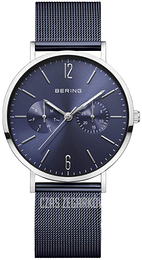 Bering Classic Niebieski/Stal Ø36 mm 14236-303
