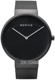 Bering Classic Czarny/Stal Ø39 mm 14539-122