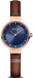 Bering Solar Niebieski/Skóra Ø27 mm 14627-567
