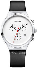 Bering Classic Biały/Skóra Ø36 mm 14736-404