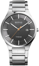 Bering Solar Szary/Tytan Ø39 mm 15239-779