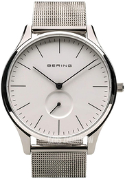 Bering Biały/Stal Ø41 mm 16641-004