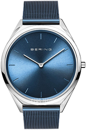 Bering Niebieski/Stal Ø39 mm 17039-307