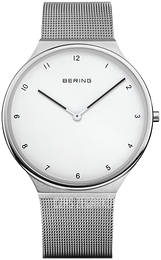 Bering Ultra Slim Biały/Stal Ø40 mm 18440-004