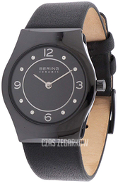 Bering Slim Czarny/Skóra Ø30 mm 32030-442