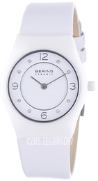 Bering Ceramic Biały/Skóra Ø30 mm 32030-654