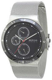 Bering Ceramic Czarny/Stal Ø39 mm 32139-042