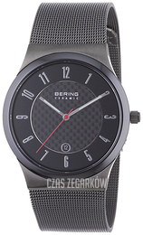 Bering Ceramic Czarny/Stal Ø39 mm 32239-242