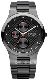 Bering Ceramic Czarny/Stal Ø39 mm 32339-782